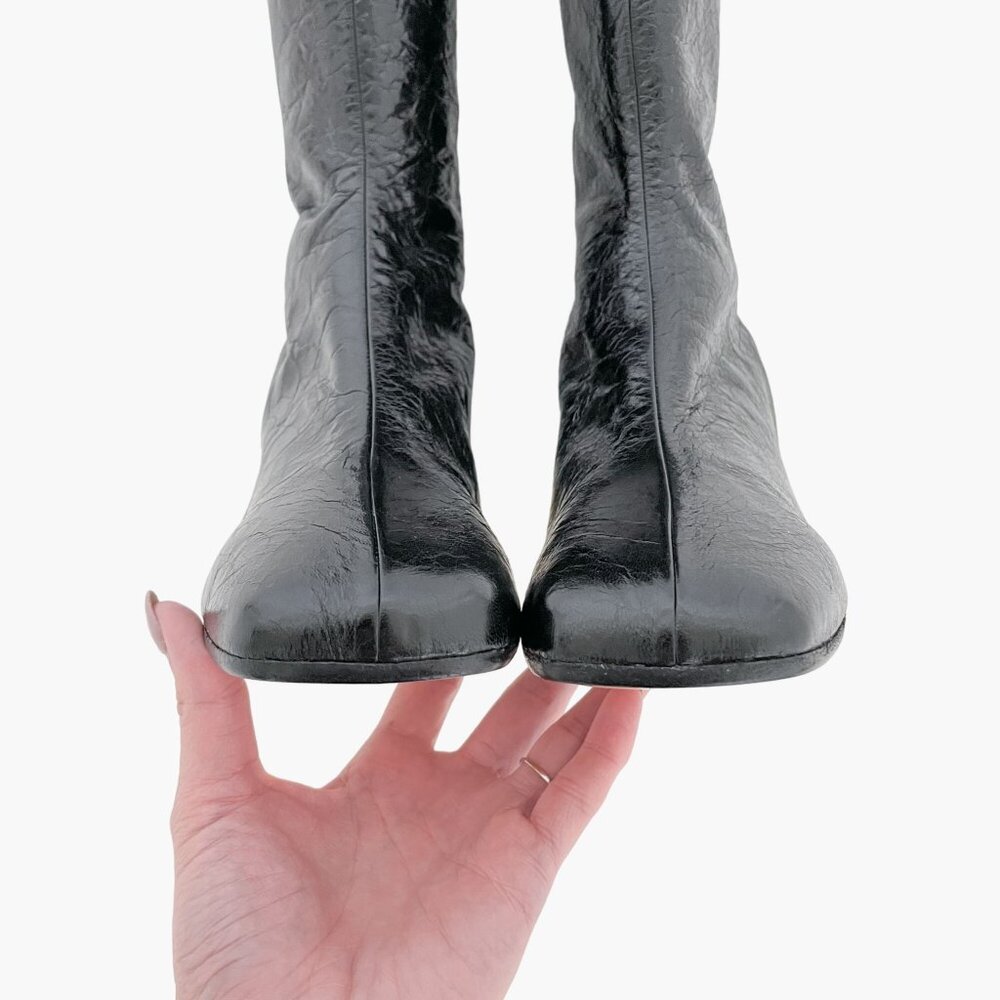 Maison Martin Margiela Black Heeled Boots - Picture 8 of 13